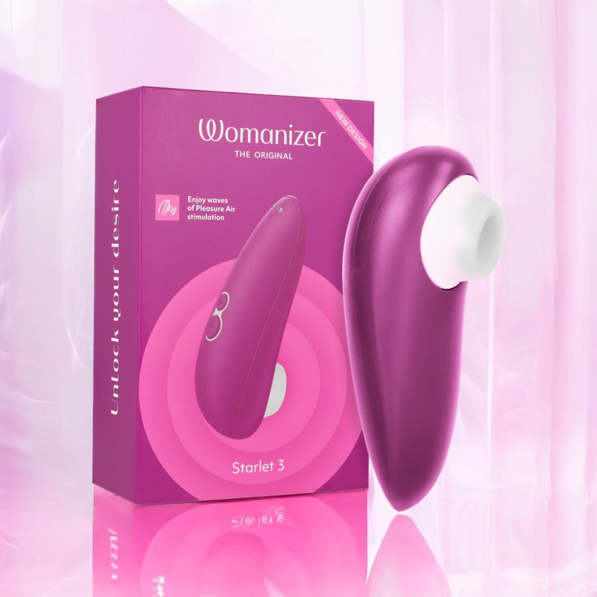 🇩🇪 WOMANIZER - STARLET 3 STIMULATEUR CLITORIAL ROSE