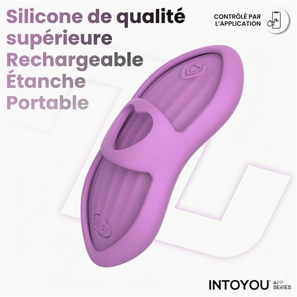 Stimulateur connecté LAIA – Lavande – INTOYOU
