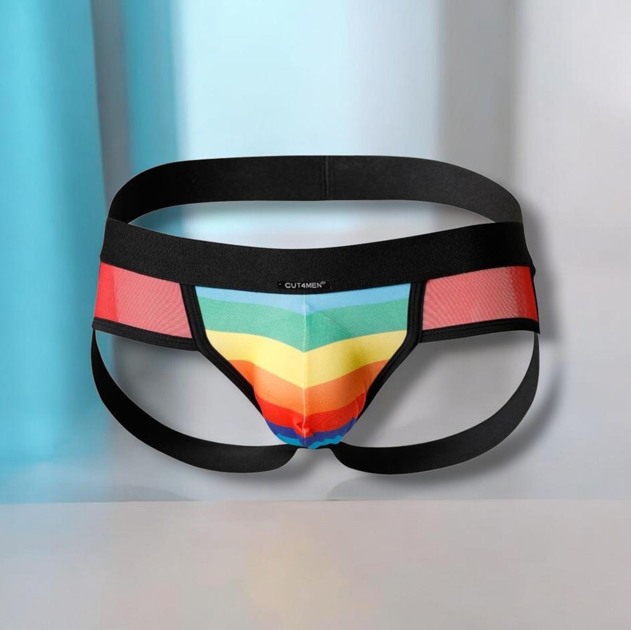 🇨🇴 CUT4MEN – Jockstrap Arc-en-ciel