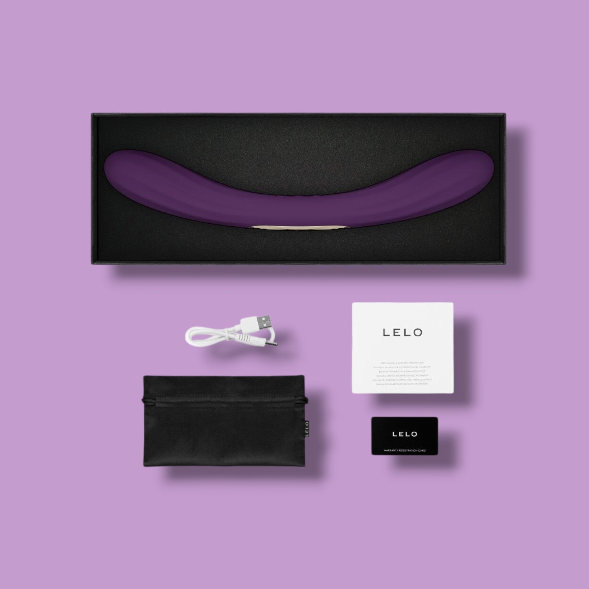 LELO - Boomerang vibrateur double extension