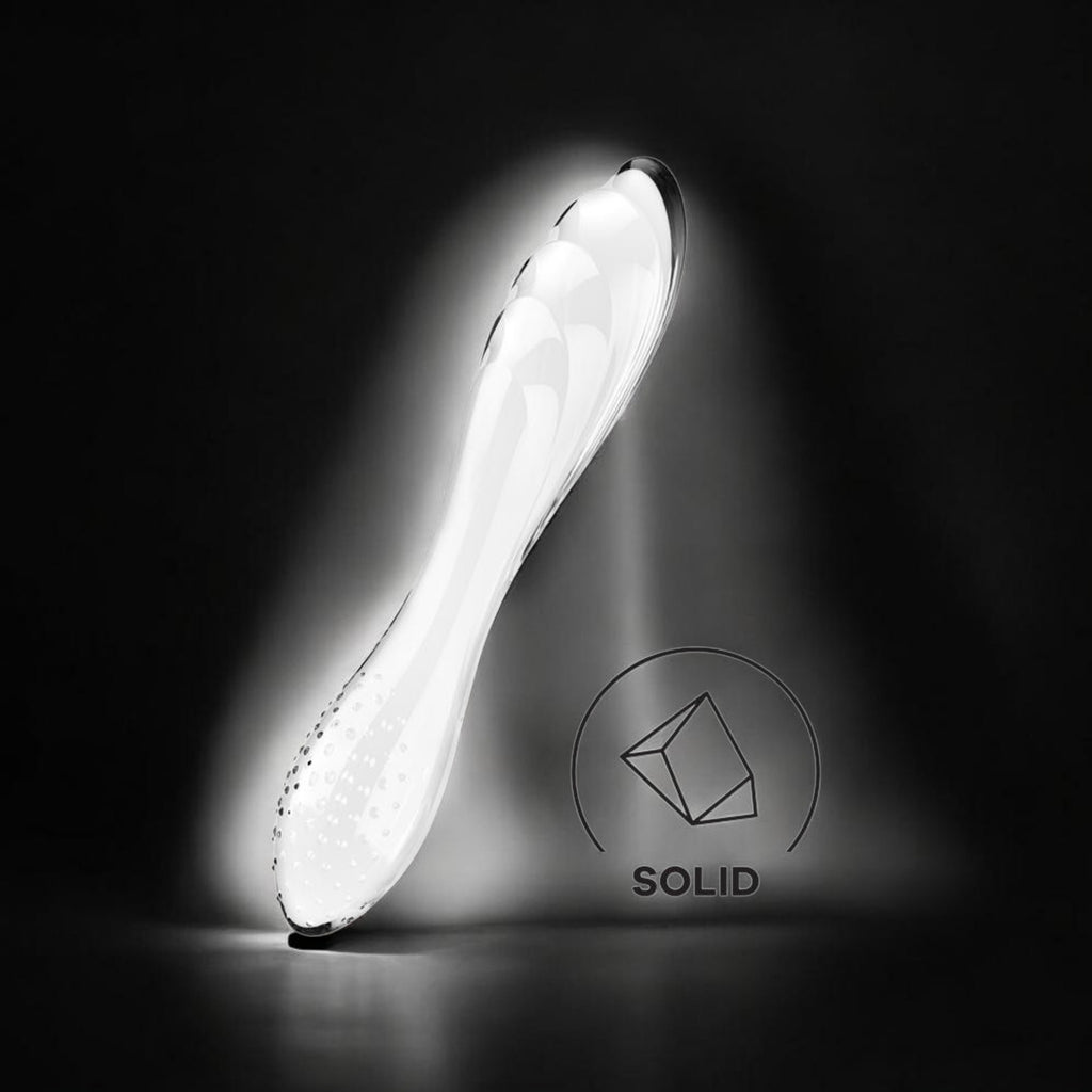 Satisfyer - Dazzling Crystal 1 – Stimulateur en Verre Borosilicate Thermique (Transparent)