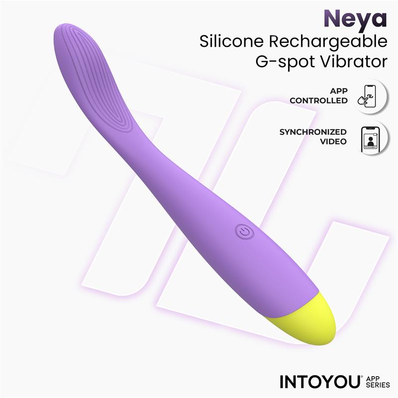 INTOYOU NEYA – VIBROMASSEUR POINT G CONNECTÉ VIOLET
