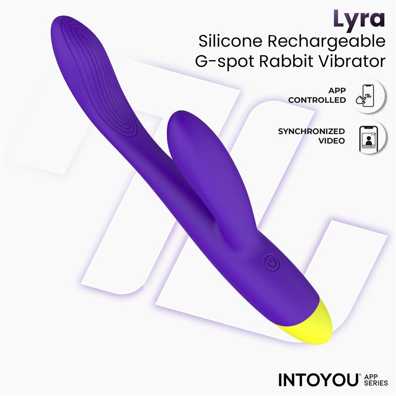 INTOYOU LYRA – VIBROMASSEUR POINT G CONNECTÉ VIOLET