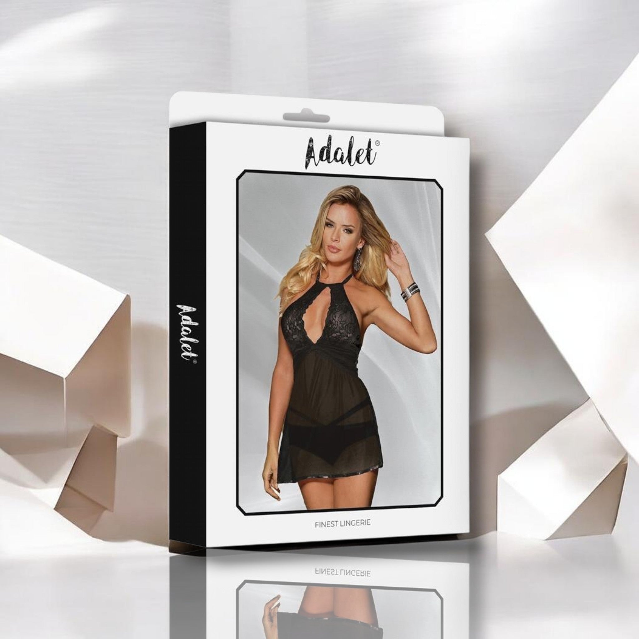 🇵🇱 Adalet Lingerie – Nuisette Nova Dos Nu & String