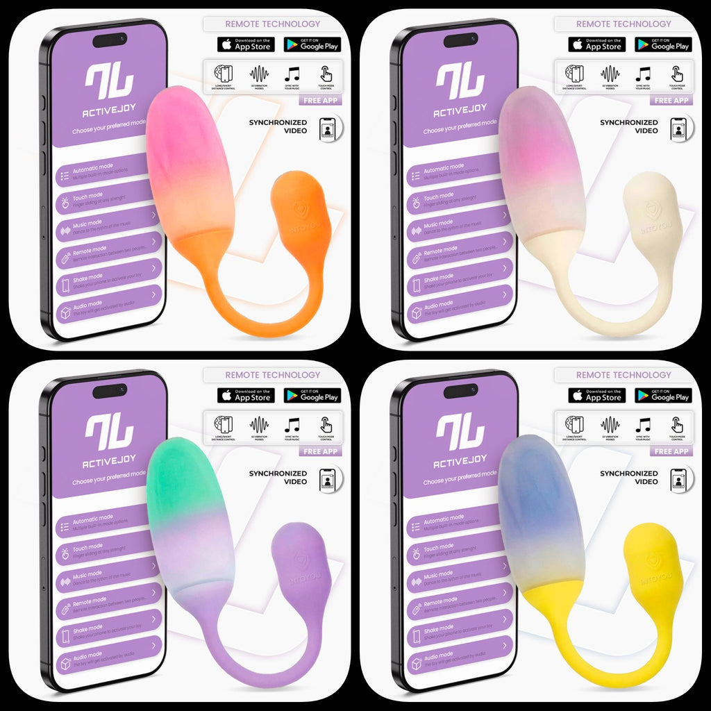 Intoyou Nexegg – Œuf vibrant connecté en silicone double couche