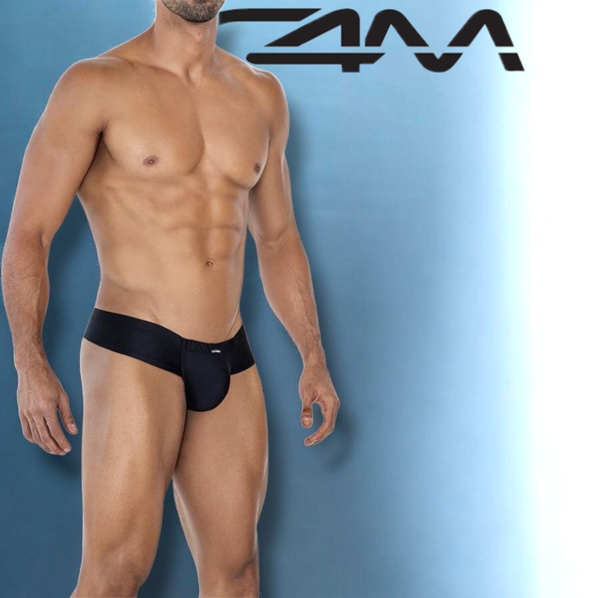 🇨🇴 CUT4MEN – Slip Hybride Échancré Sable Doré
