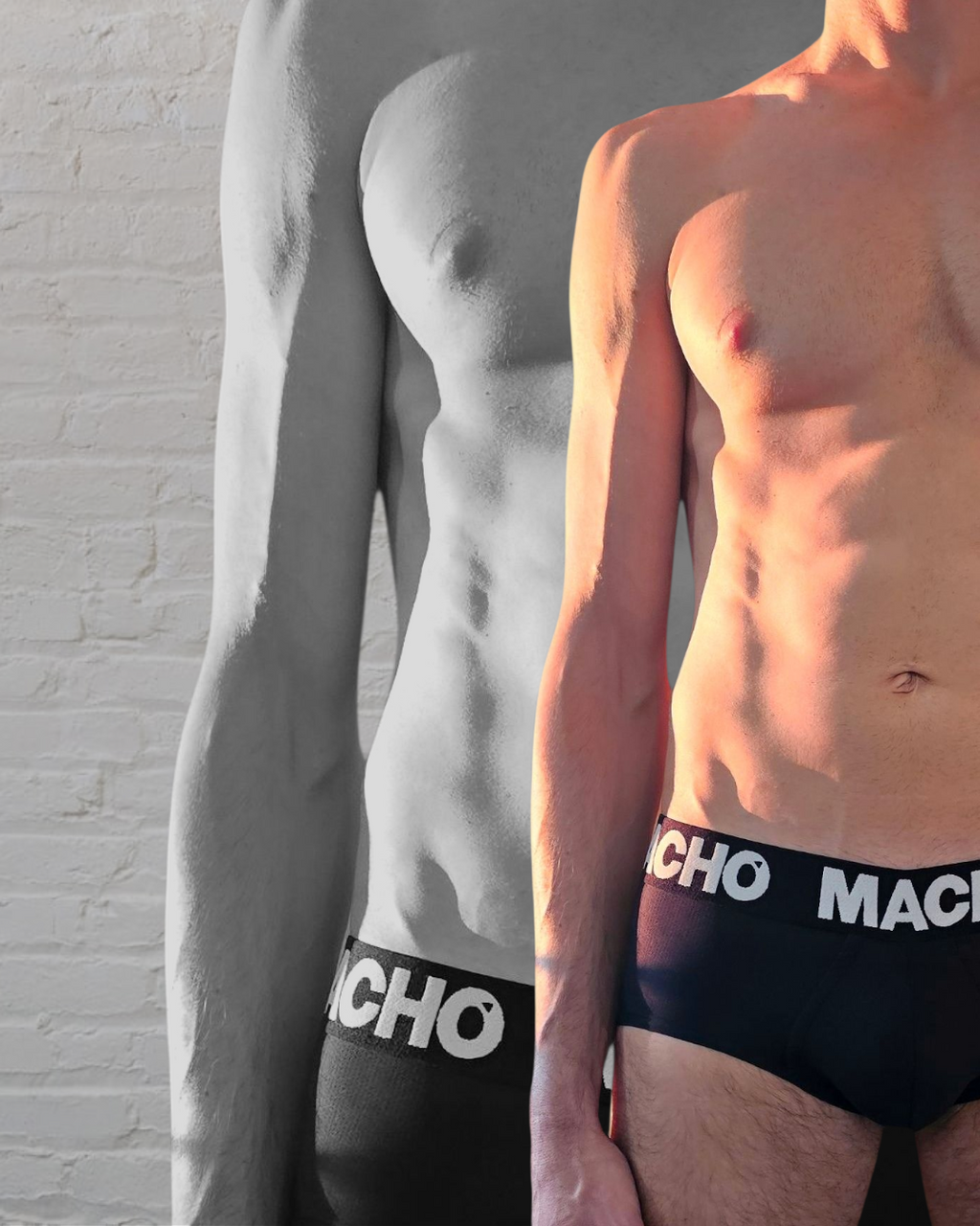 🇪🇸 MACHO - Slip brief noir