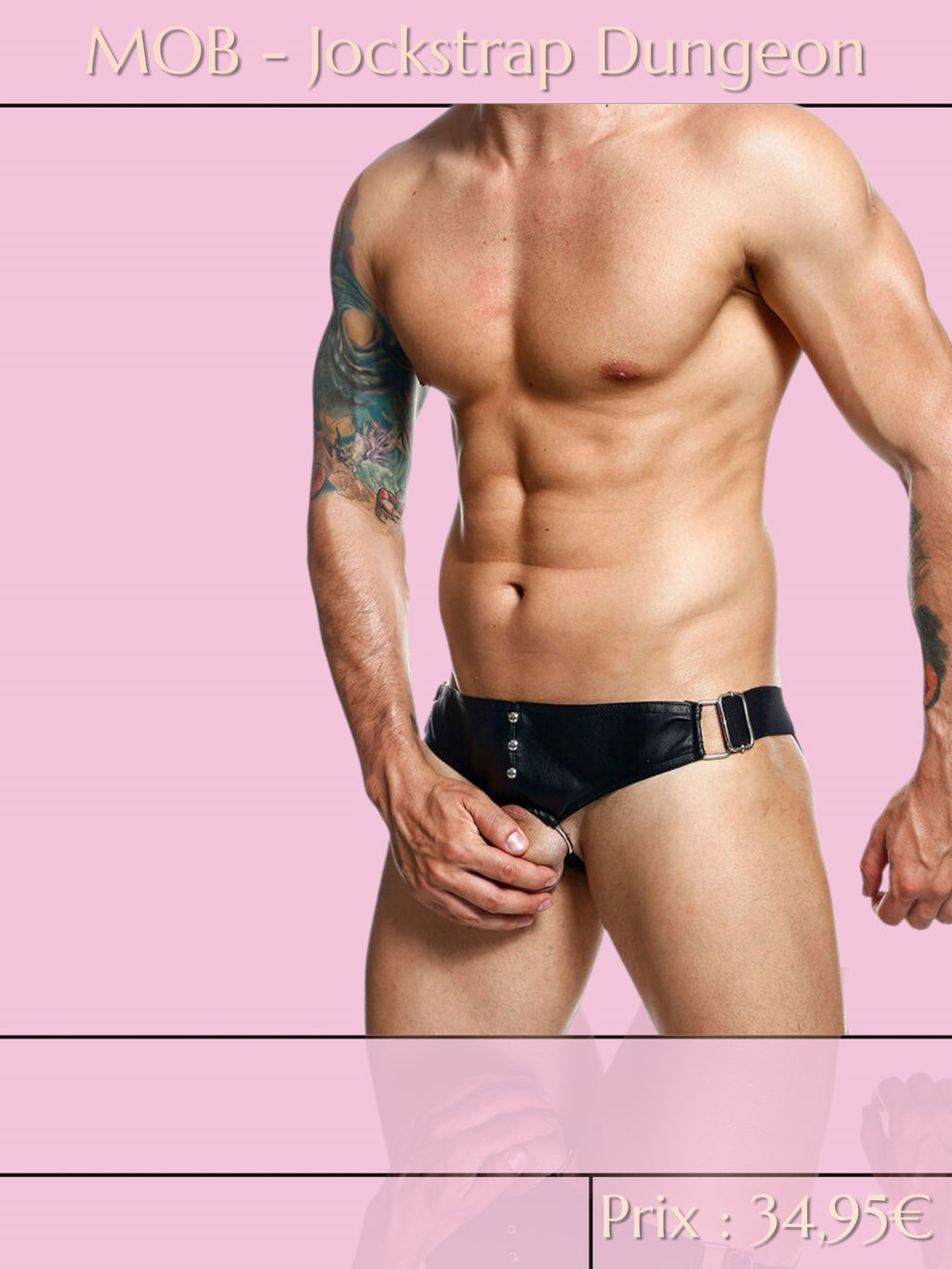 🇪🇸 MOB – Jockstrap Dungeon avec anneau pénal