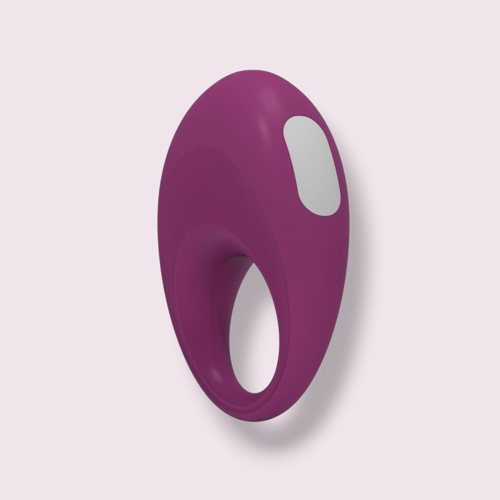 🇩🇪 CoverMe Dylan - Anneau Vibrant Rechargeable avec Télécommande WatchMe