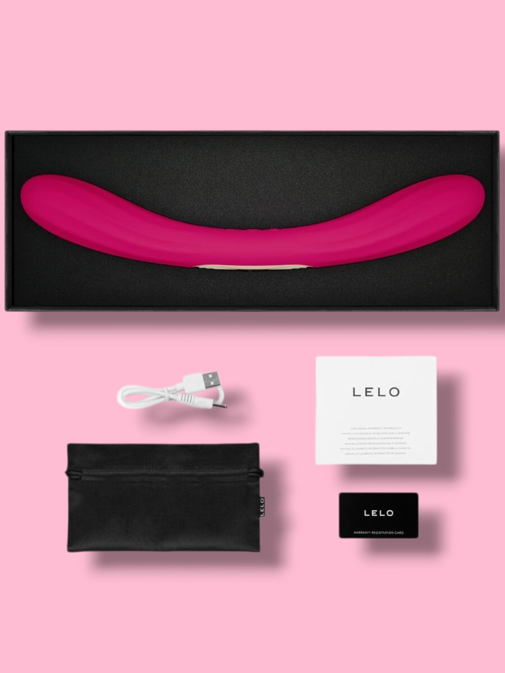 LELO - Boomerang vibrateur double extension