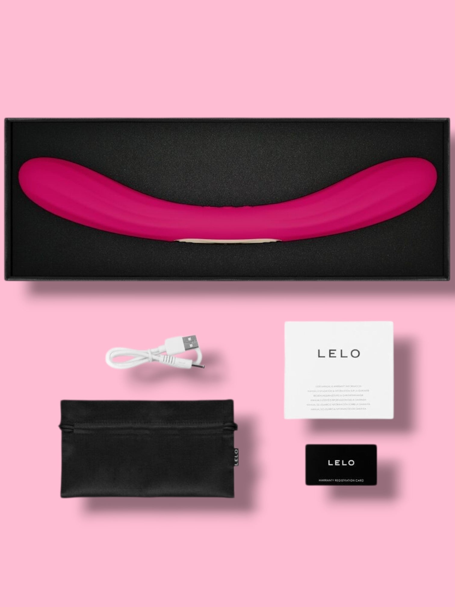 LELO - Boomerang vibrateur double extension