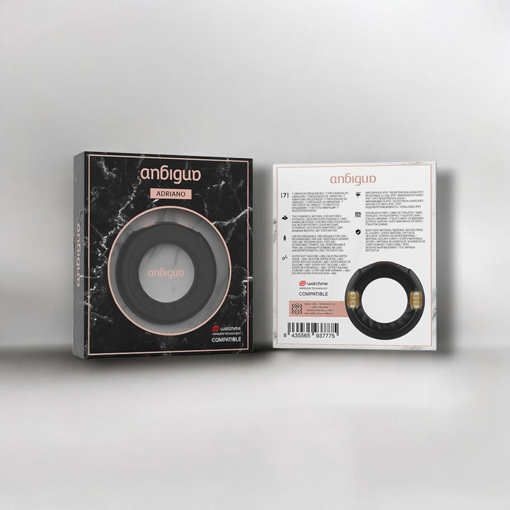 🇪🇸 ANBIGUO – Bague vibrante Adriano