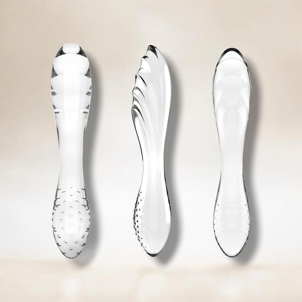 Satisfyer - Dazzling Crystal 1 – Stimulateur en Verre Borosilicate Thermique (Transparent)