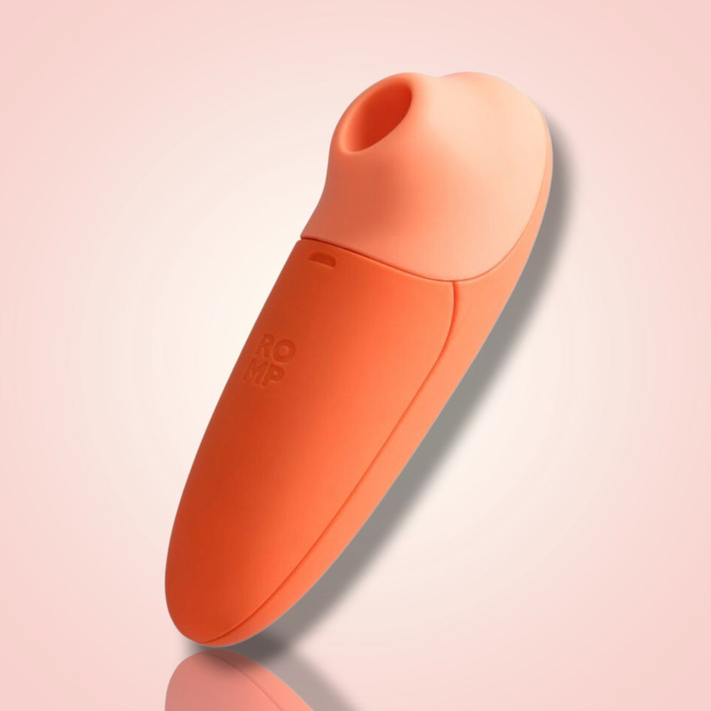 🇩🇪 ROMP Switch X – Stimulateur Clitoridien Flexible Orange