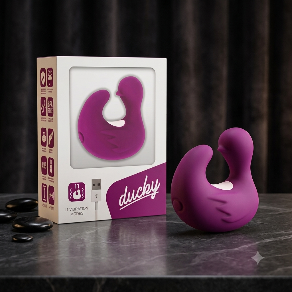 🇩🇪 Coverme - Duckymania Bague vibrante