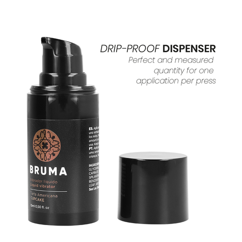 🇪🇸 BRUMA - Vibrateur Liquide ultra glissant CUPCAKE 15ml
