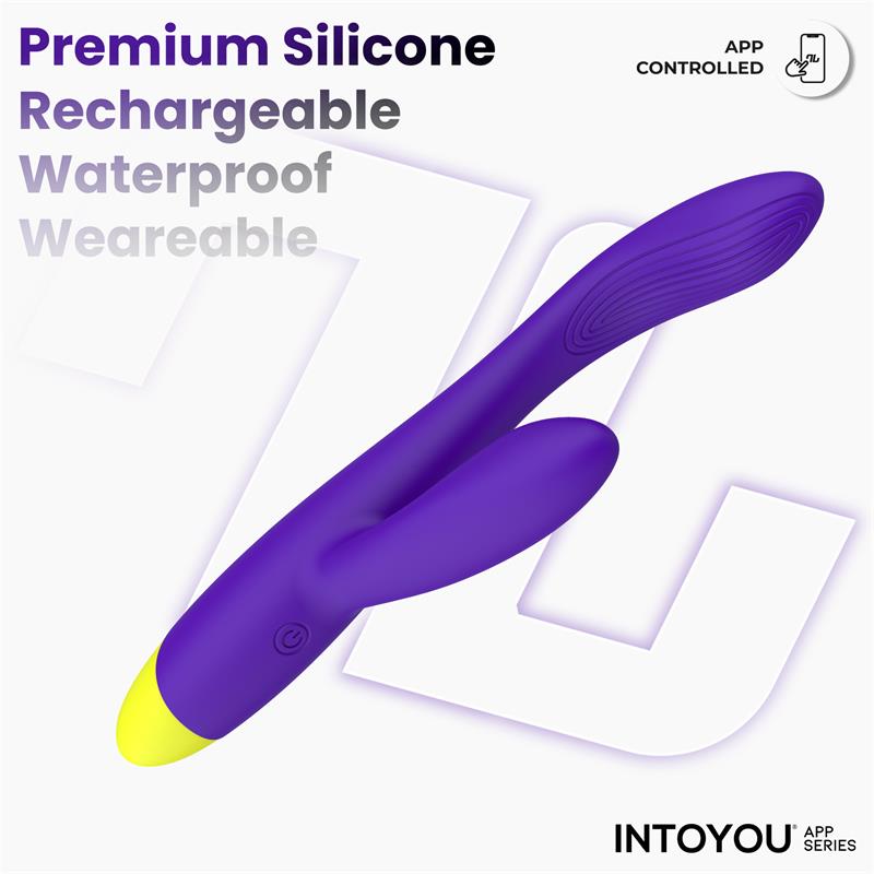 INTOYOU LYRA – VIBROMASSEUR POINT G CONNECTÉ VIOLET