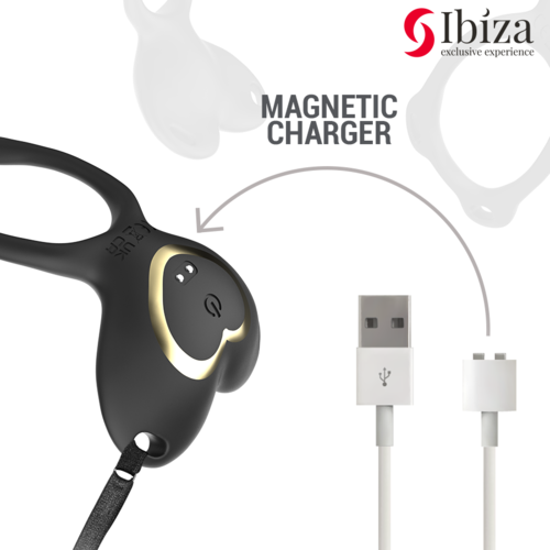 🇪🇸 IBIZA – Vibromasseur en forme de cœur avec télécommande