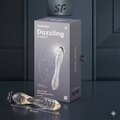 Satisfyer - Dazzling Crystal 1 – Stimulateur en Verre Borosilicate Thermique (Transparent)