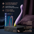 INTOYOU NEYA – VIBROMASSEUR POINT G CONNECTÉ VIOLET