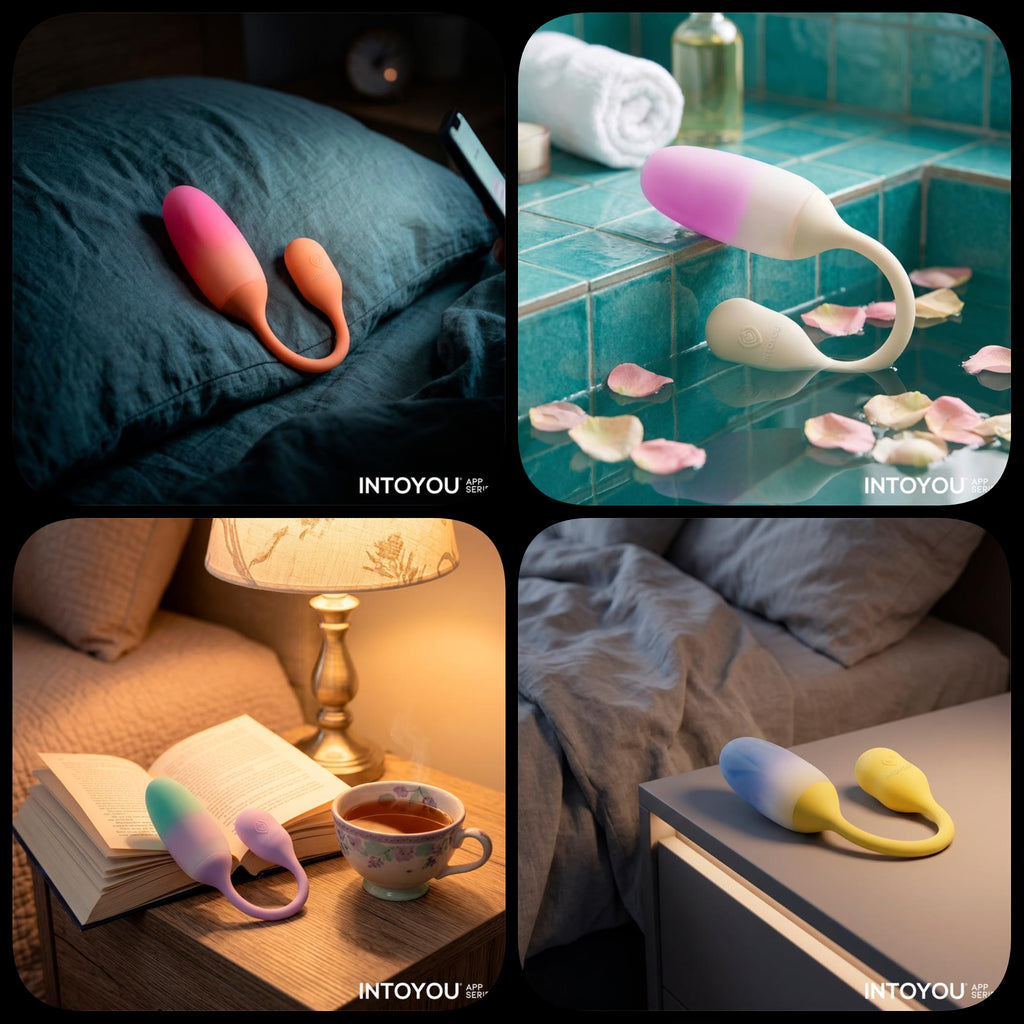 Intoyou Nexegg – Œuf vibrant connecté en silicone double couche