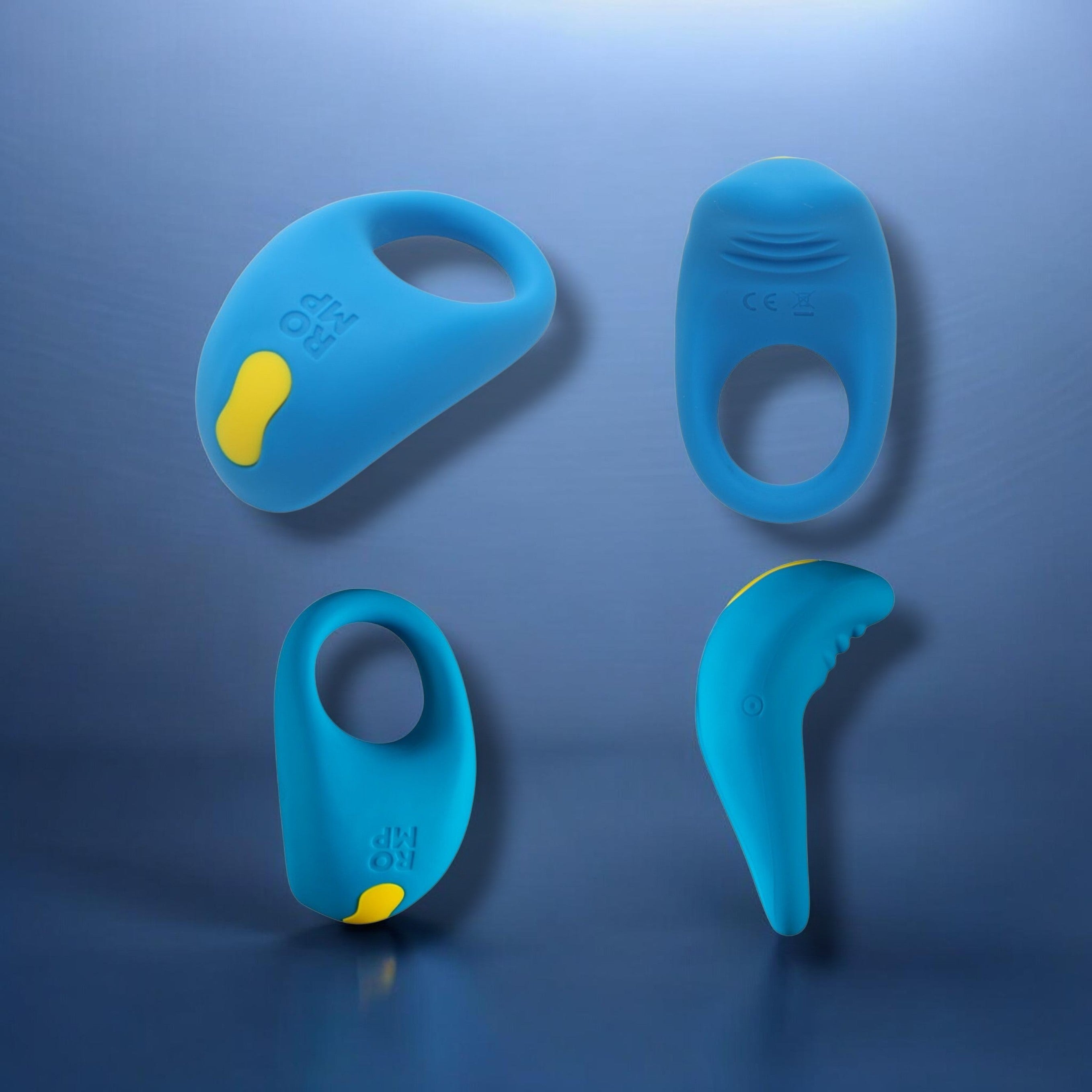 🇩🇪 ROMP – Juke Anneau Pénien en Silicone avec Vibrateur