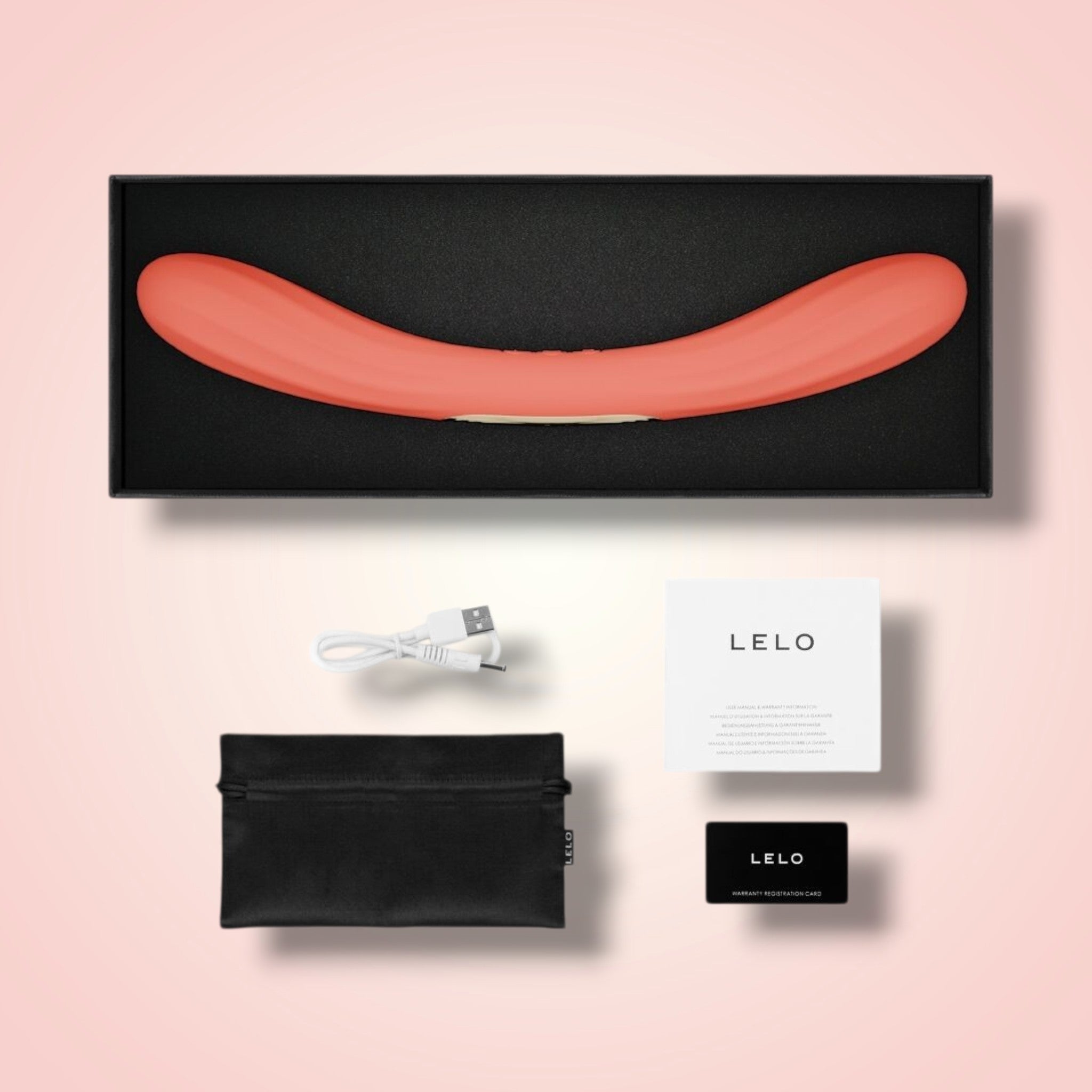 LELO - Boomerang vibrateur double extension